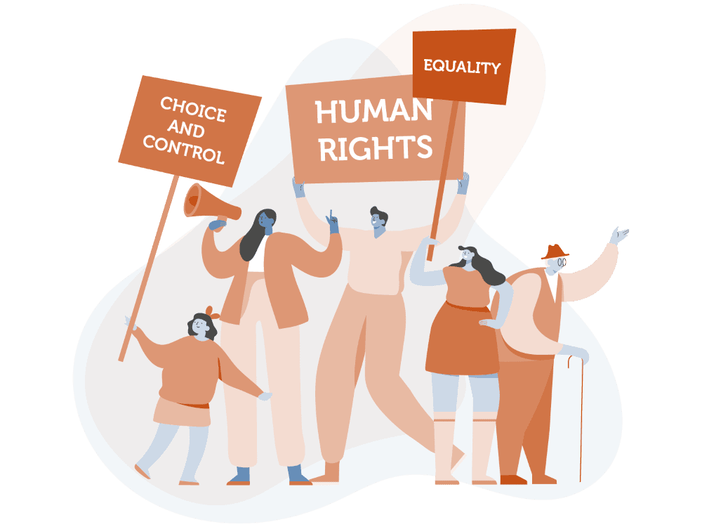 Discover the laws which help care workers promote rights and choices 